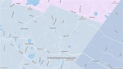 Woodbourne, NY Political Map – Democrat & Republican Areas in Woodbourne | BestNeighborhood.org