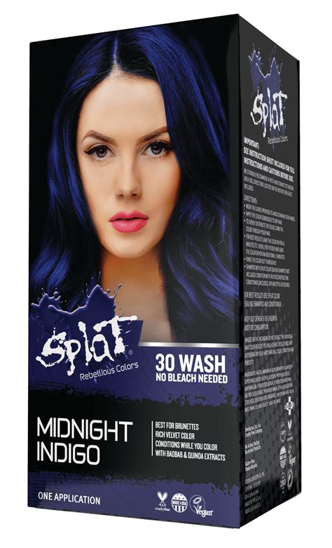 Blue Hair Color Chart