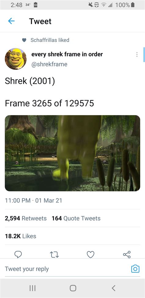 The perfect frame : r/Shrek