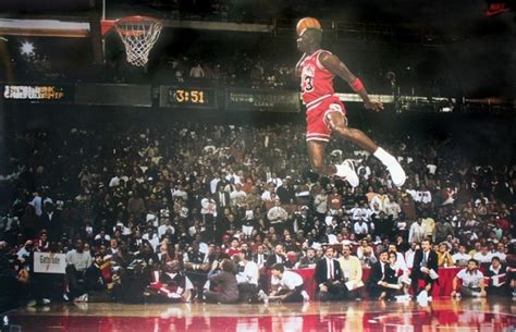 Michael Jordan - Slam Dunk Contest Poster | Sold at Abposters.com