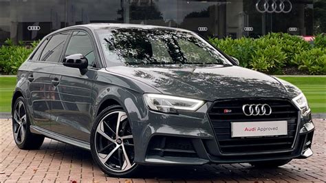 Approved used - Audi S3 Sportback Black Edition TFSI 300 PS S tronic at ...