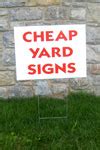 Custom Yard Signs - Ship In One Day! | Alphabet Signs