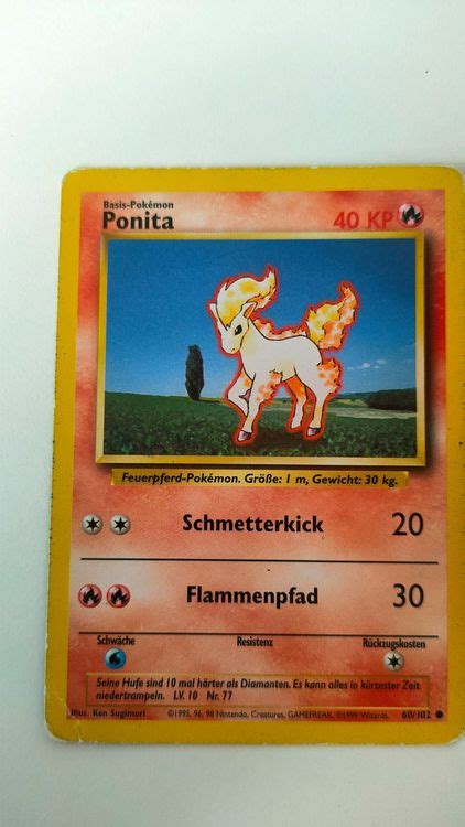 Ponita - Pokemon - Basis | Kaufen auf Ricardo