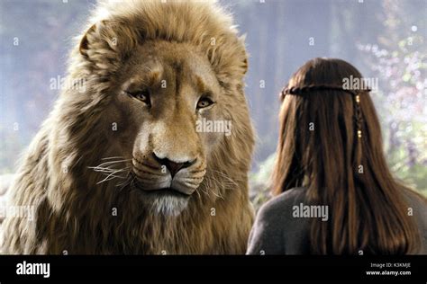 THE CHRONICLES OF NARNIA: PRINCE CASPIAN Aslan voiced by LIAM NEESON appears before Lucy Date ...