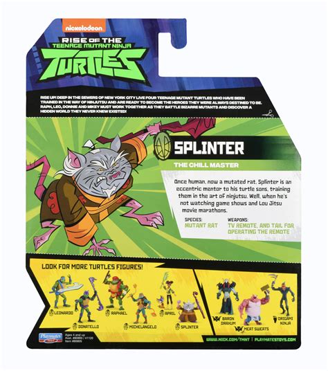 Buy TMNT: Basic Action Figure - Splinter at Mighty Ape NZ