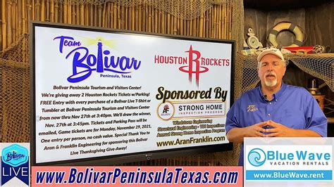 We're Giving Away 2 Houston Rockets Game Tickets At Bolivar Tourism