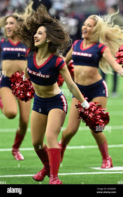 Houston Texans Cheerleaders during the NFL Football Game between the ...