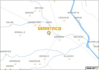 San Patricio (Mexico) map - nona.net