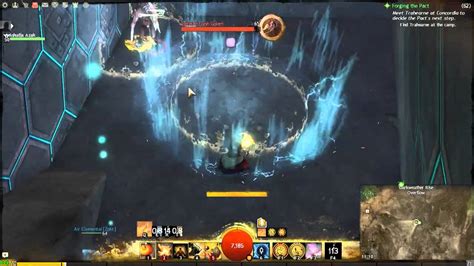 GW2 - Jumping Puzzle in Sparkfly Fen Darkweather Rise - YouTube