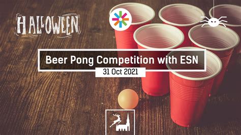 Beer Pong Competition (Halloween Edition) | ESN Uni Wien