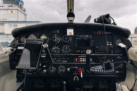 "Cockpit In Small Aircraft" by Stocksy Contributor "VISUALSPECTRUM ...