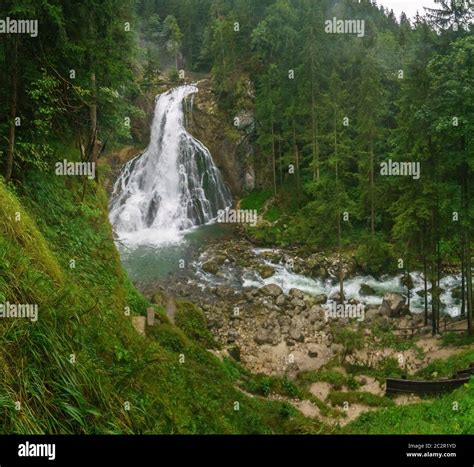 Gollinger Waterfalls in Austria Stock Photo - Alamy