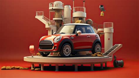 Premium AI Image | Mini car mini mobility