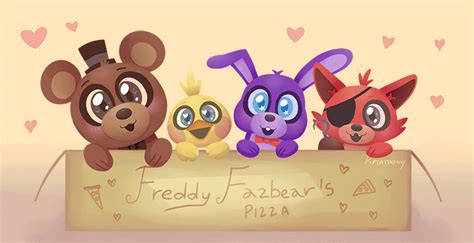 The cutest stuff on the box - FNAF by Kplatoony on DeviantArt | Fnaf wallpapers, Fnaf, Anime fnaf