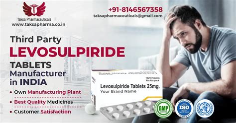 Levosulpiride Tablet Manufacturer in India | Levosulpiride Brand Name ...