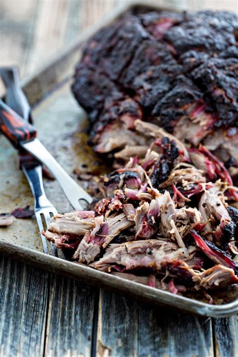 How to Smoke Pork Shoulder on a Traeger – Smoked Pulled Pork photo ...