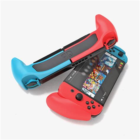 STL file Nintendo Switch ergonomic grip 🎲・3D printable model to ...