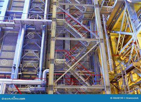 Chemical factory stock photo. Image of machine, plant - 40648190