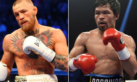 Conor McGregor vs. Manny Pacquiao: McGregor says it’s happening