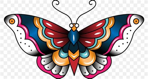 Butterfly Old School (tattoo) Drawing Flash, PNG, 778x438px, Butterfly, Art, Arthropod, Brush ...