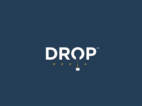 Drop™ | Simple & Clever Logo Design | Clever logo design, Clever logo ...