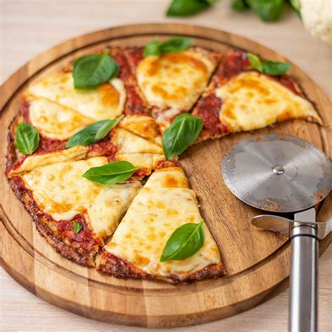 Keto Cauliflower Pizza Crust Recipe - Easy Low Carb Crispy Base – My Keto Kitchen
