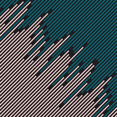 Abstract diagonal striped lines pattern dark blue and pink on black ...