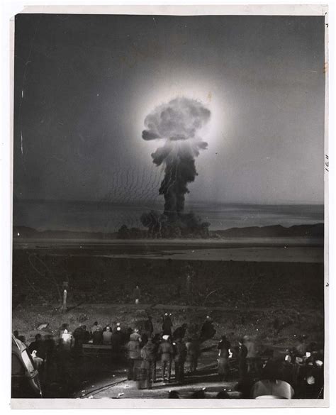 Atomic Bomb test at Yucca Flat, Nevada | International Center of ...