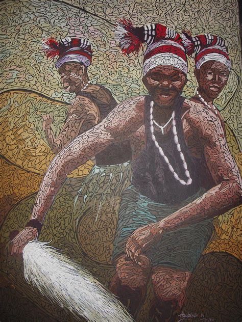 Igbo Dancers by Abubaker Nurudeen | Tribes of the world, African art, African culture