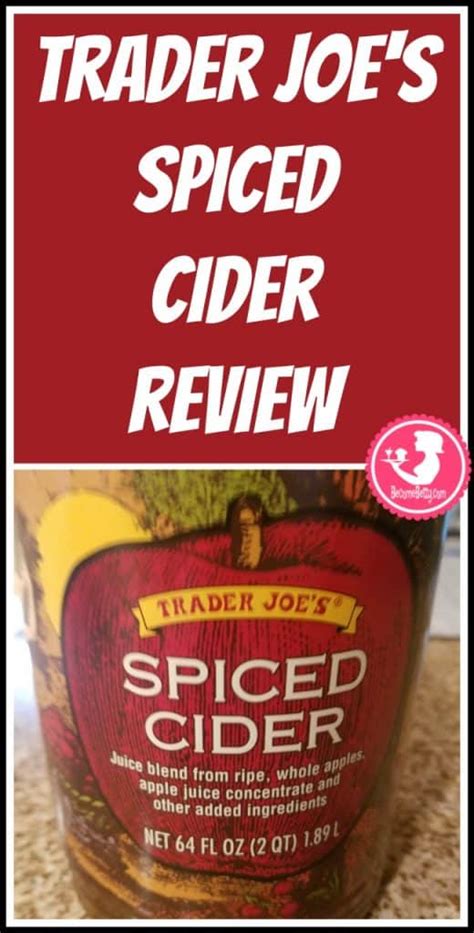 Trader Joe's Spiced Cider