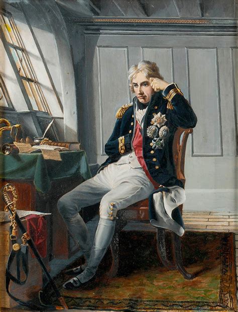 Viscount Horatio Nelson before the Battle of Trafalgar posters & prints by George Lucy Good