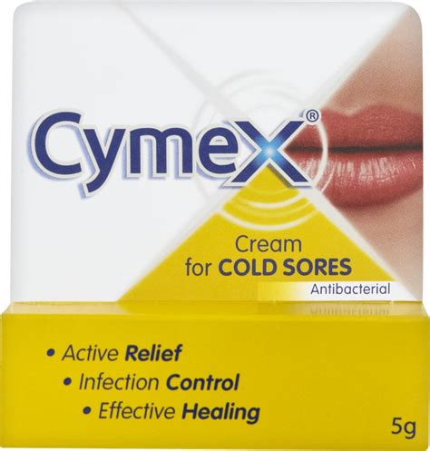 Cymex Cold Sore Cream 5g | medino