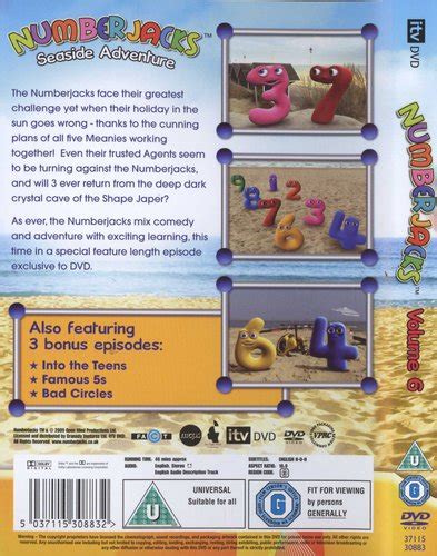 NumberJacks: Seaside Adventure (DVD) | DVD | Buy online in South Africa from Loot.co.za