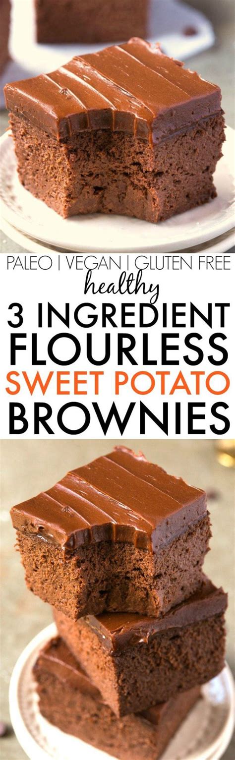 4-Ingredient Sweet Potato Brownies {Super fudgy} - The Big Man's World ...