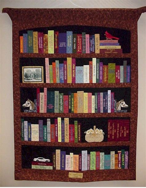 Book shelf Quilt | Quilt pattern book, Book quilt, Quilt patterns