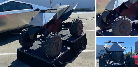 Close look at Tesla Cyberquad electric ATV prototype [Gallery] | Electrek