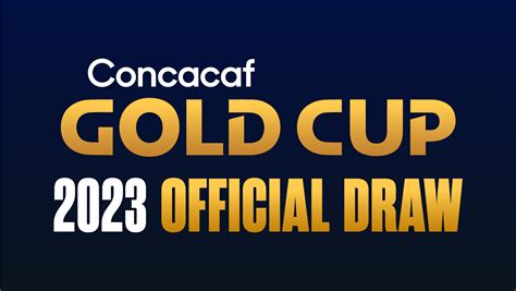 Concacaf announces procedures for 2023 Gold Cup draw