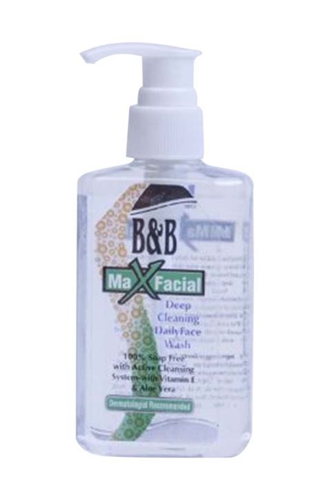 Max Facial Deep Cleaning Face Wash – B&B Dermaceuticals