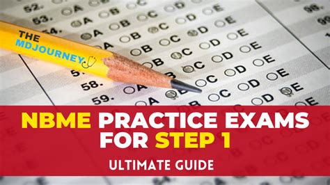 NBME Practice Exams For Step 1 [Ultimate Guide] - TheMDJourney