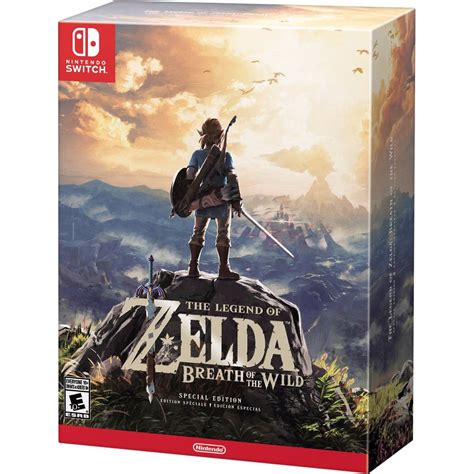 The Legend Of Zelda Breath Of The Wild Edition Switch Esedex - R$ 679,90 em Mercado Livre