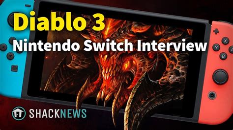 Diablo 3: Switch Gameplay Interview - YouTube