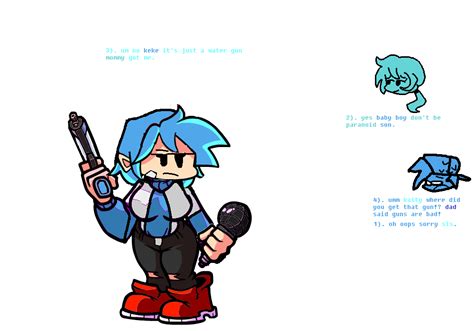 fnf au/comic Kaity's Water Gun by DrSuNsHiNe05 on DeviantArt