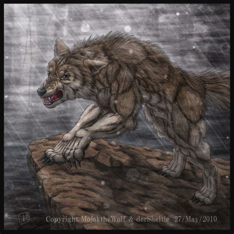 Commission : Dire Wolf by SheltieWolf on DeviantArt