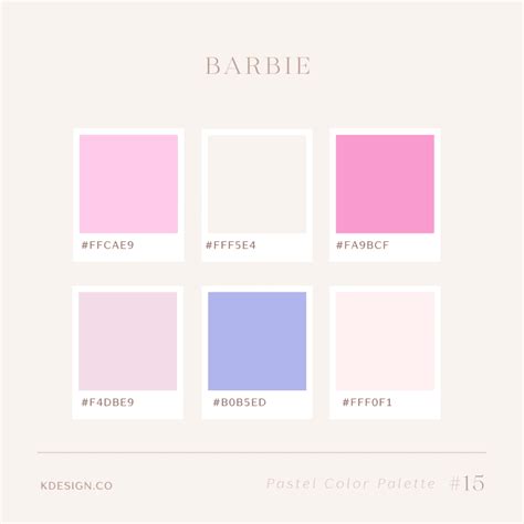 21 Beautiful Pastel Color Palette Examples with Color Codes