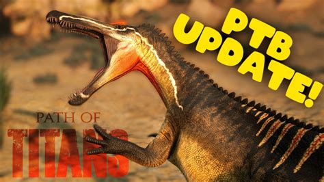 Suchomimus, Alioramus remodels & PTB update in Path of Titans! - YouTube