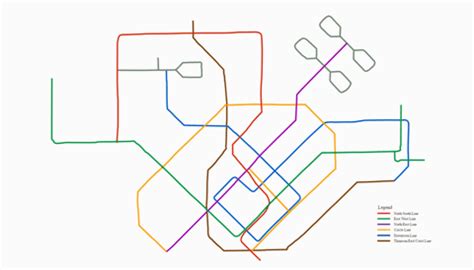 Animated Subway Map GIFs Compared to Actual Geography