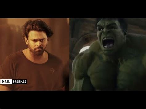 Indian Hulk - Prabhas || Hulk || Saaho Teaser || Avengers - YouTube