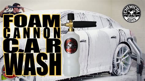 How To Foam Cannon Car Wash - Chemical Guys V7 Car Wash Soap - YouTube