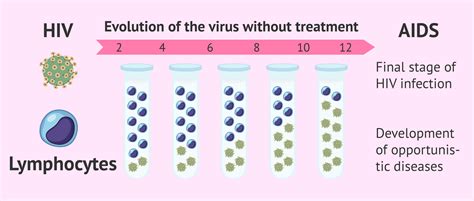 Progression of HIV to AIDS