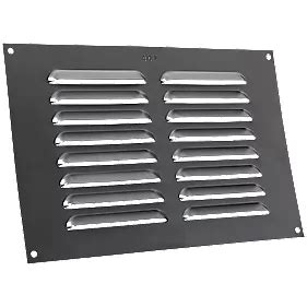 Map Vent Fixed Louvre Vent Matt-Anthracite 229 x 152mm | Air Vents ...